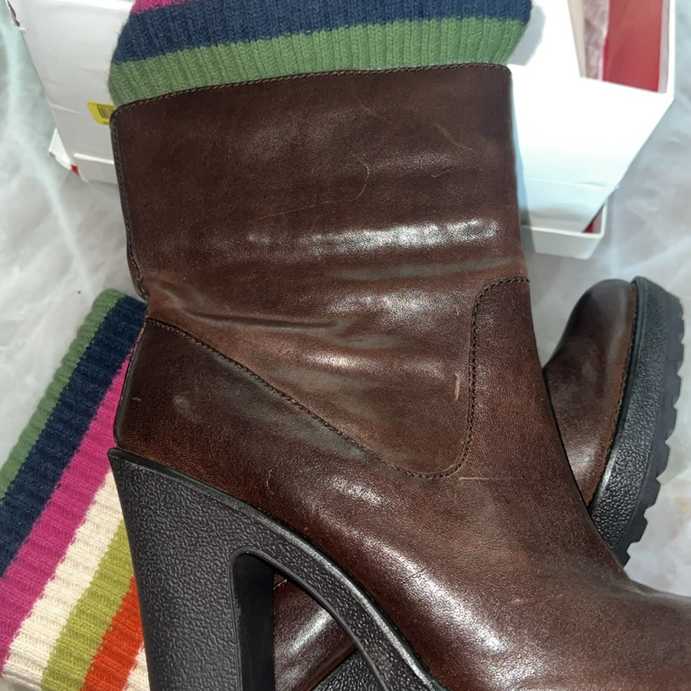 Vintage Coach 90s Leather Boots - Picture 7 of 7